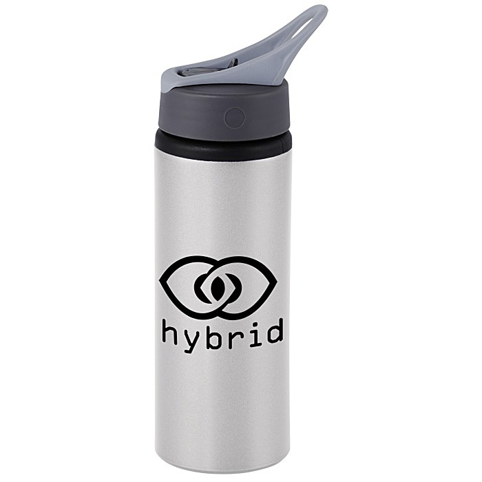 Custom Sip & Flip Aluminum Bottle - 24 oz