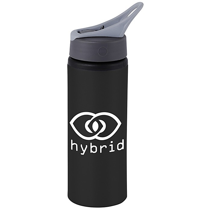 Custom Sip & Flip Aluminum Bottle - 24 oz