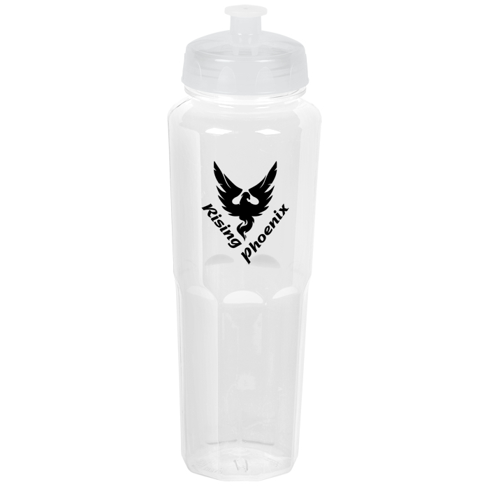 Custom PolySure Retro Water Bottle - 32 oz.