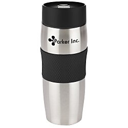Custom Checker Vacuum Tumbler - 16 oz.