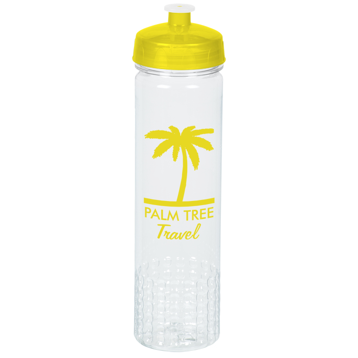 Custom PolySure Out of the Block Water Bottle - 24 oz. - Clear