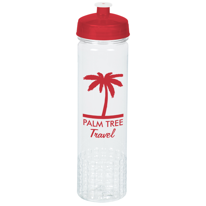 Custom PolySure Out of the Block Water Bottle - 24 oz. - Clear