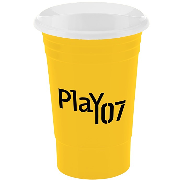 Custom The Party Travel Cup with Lid - 16 oz