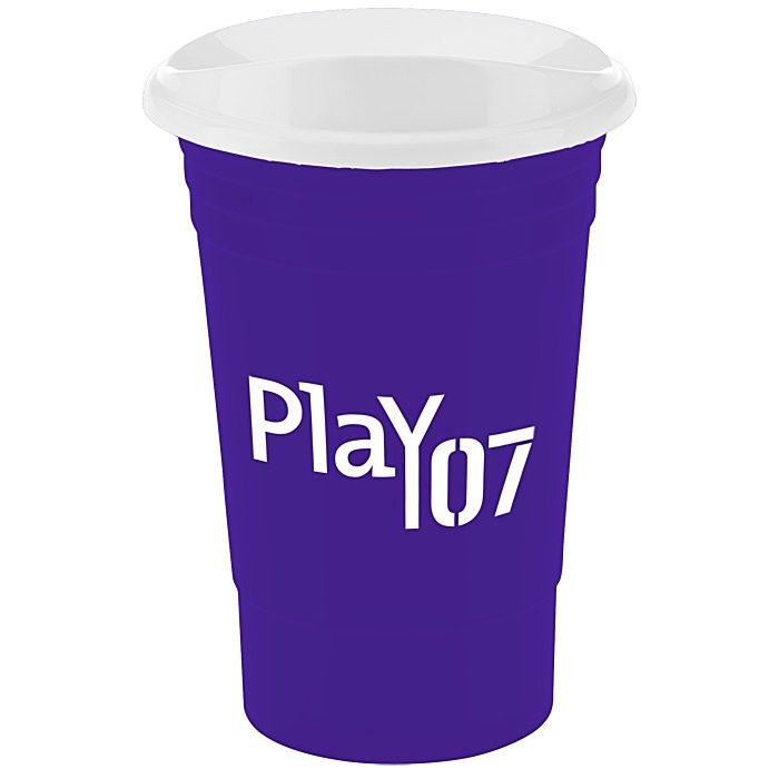 Custom The Party Travel Cup with Lid - 16 oz