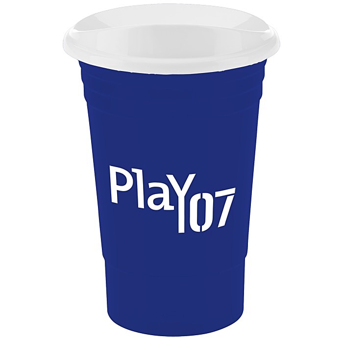 Custom The Party Travel Cup with Lid - 16 oz