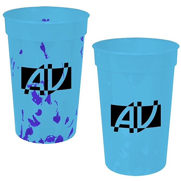 Custom Confetti Mood Stadium Cup - 17 oz.