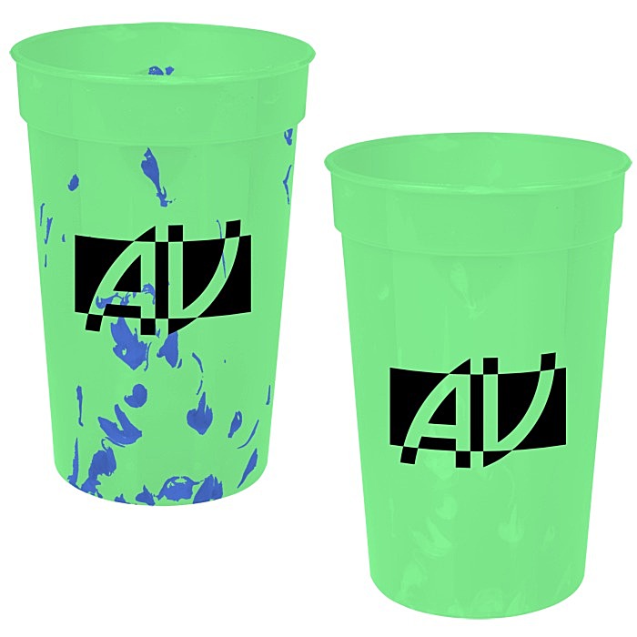 Custom Confetti Mood Stadium Cup - 17 oz.