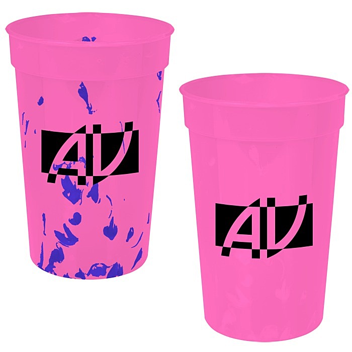 Custom Confetti Mood Stadium Cup - 17 oz.