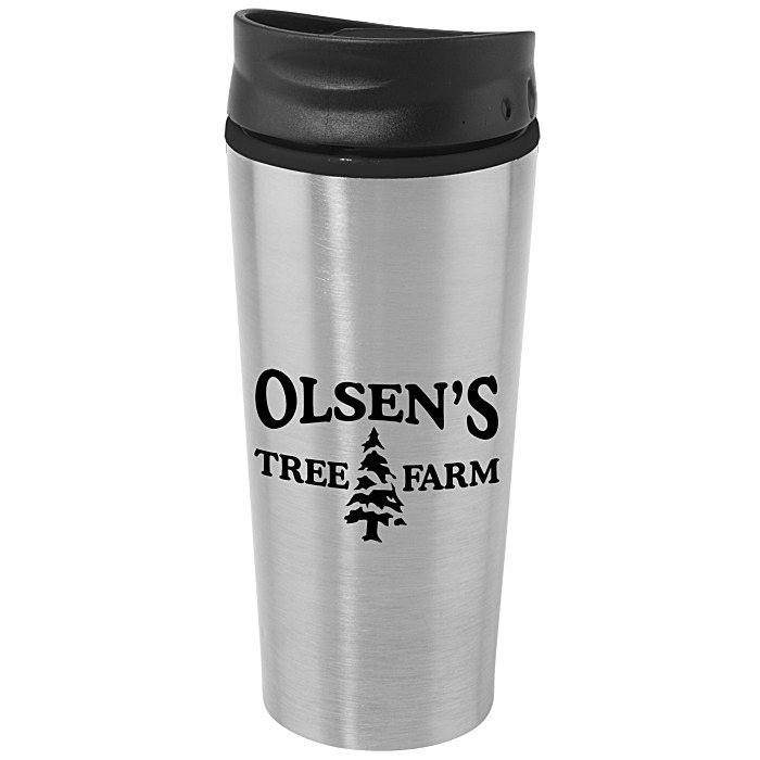 Custom Simple Stainless Tumbler - 15 oz