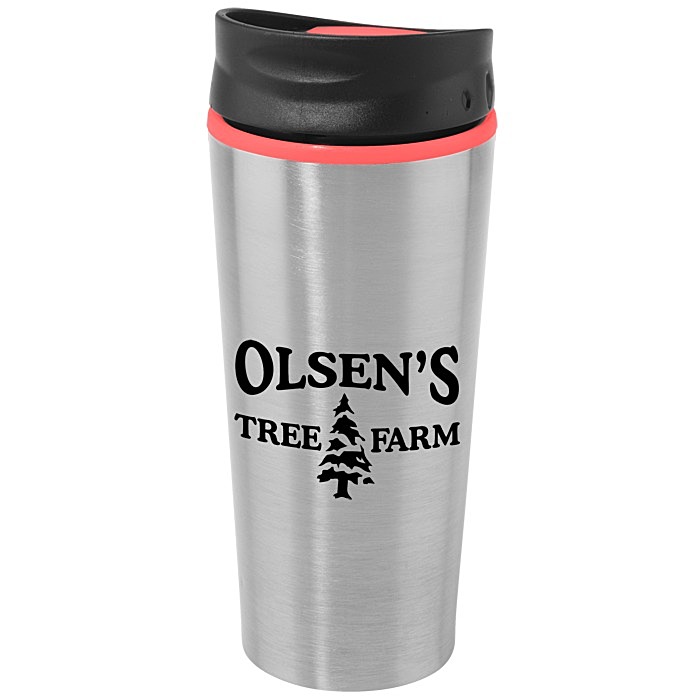 Custom Simple Stainless Tumbler - 15 oz