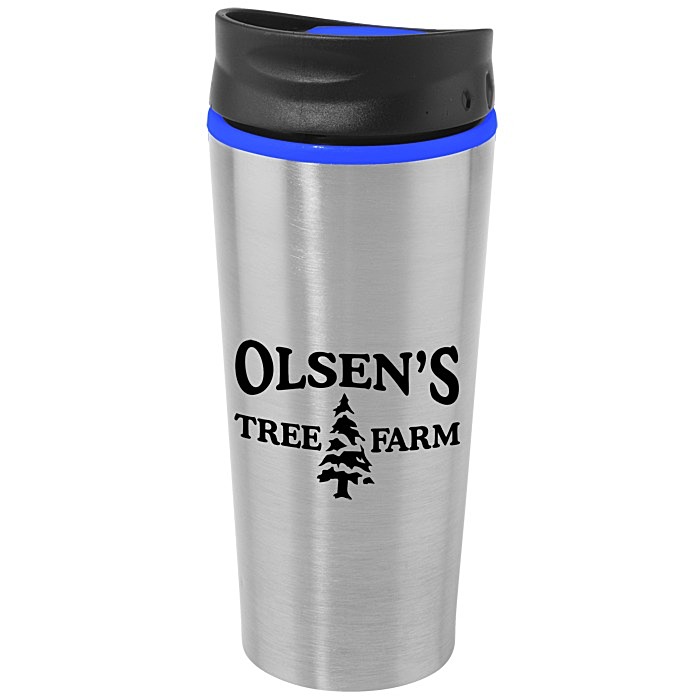 Custom Simple Stainless Tumbler - 15 oz