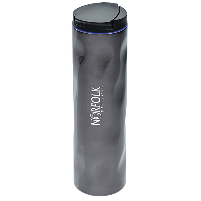 Custom Ripple Stainless Tumbler - 16 oz.