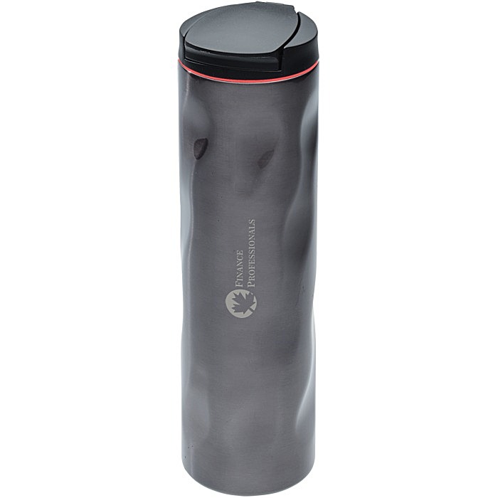 Custom Ripple Stainless Tumbler - 16 oz. - Laser