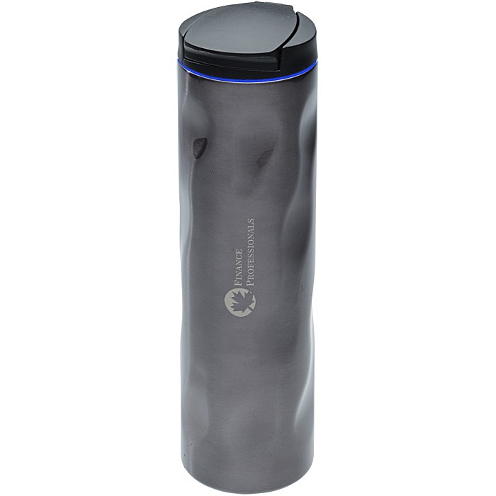 Custom Ripple Stainless Tumbler - 16 oz. - Laser
