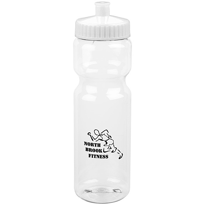 Custom Clear Impact Olympian Sport Bottle - 28 oz