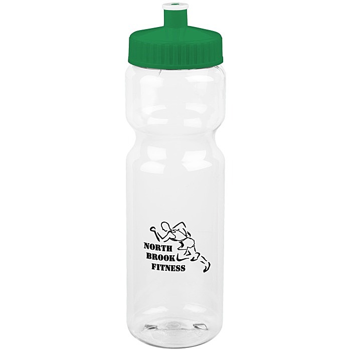 Custom Clear Impact Olympian Sport Bottle - 28 oz
