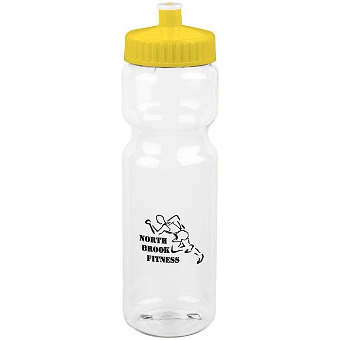 Custom Clear Impact Olympian Sport Bottle - 28 oz