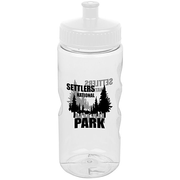 Custom Clear Impact Mini Mountain Sport Bottle - 22 oz