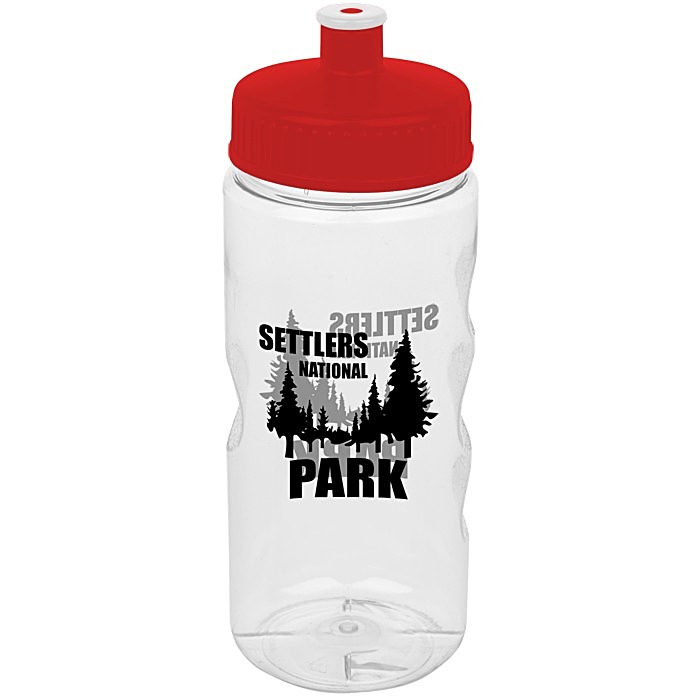 Custom Clear Impact Mini Mountain Sport Bottle - 22 oz