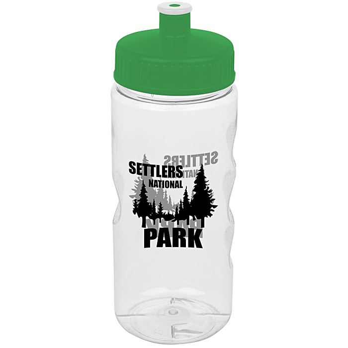 Custom Clear Impact Mini Mountain Sport Bottle - 22 oz