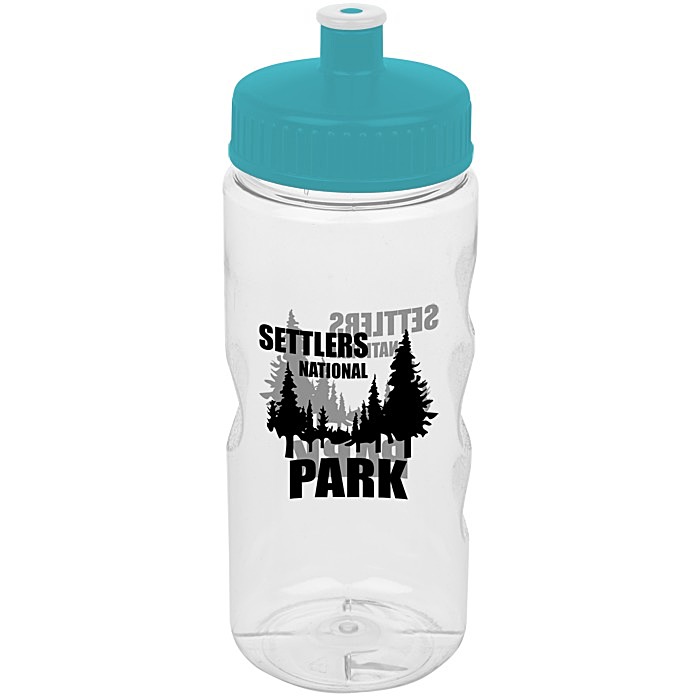 Custom Clear Impact Mini Mountain Sport Bottle - 22 oz