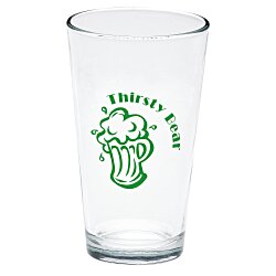 Custom Brew Pub Glass - 16 oz
