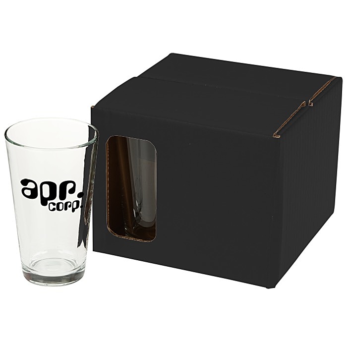 Custom Brew Pub Glass Set - Coloured Box