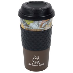 Custom Colour-Banded Classic Coffee Cup - Camo - 16 oz.
