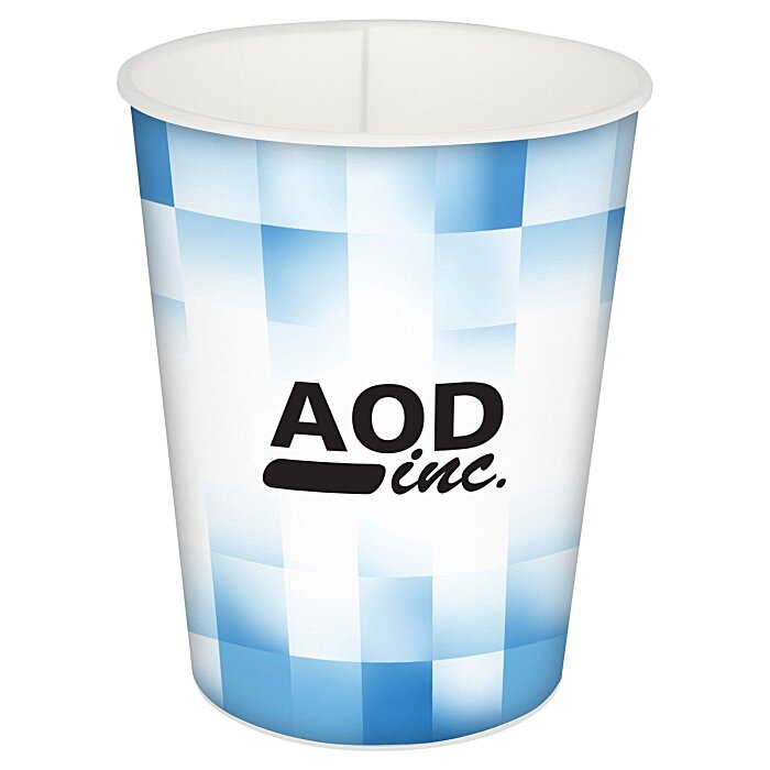 Custom Shaded Checkers Stadium Cup - 16 oz.