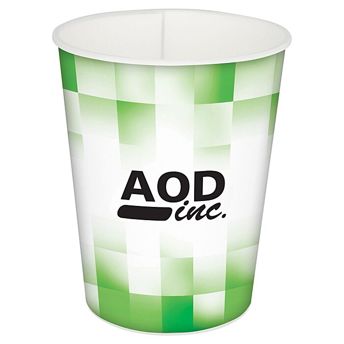 Custom Shaded Checkers Stadium Cup - 16 oz.