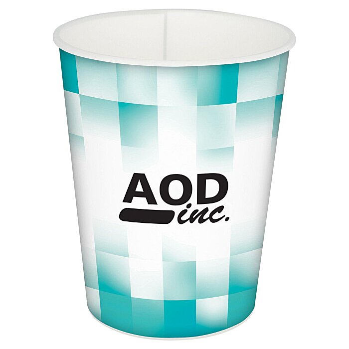 Custom Shaded Checkers Stadium Cup - 16 oz.