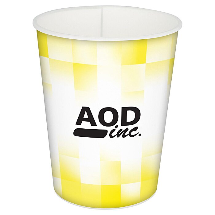 Custom Shaded Checkers Stadium Cup - 16 oz.