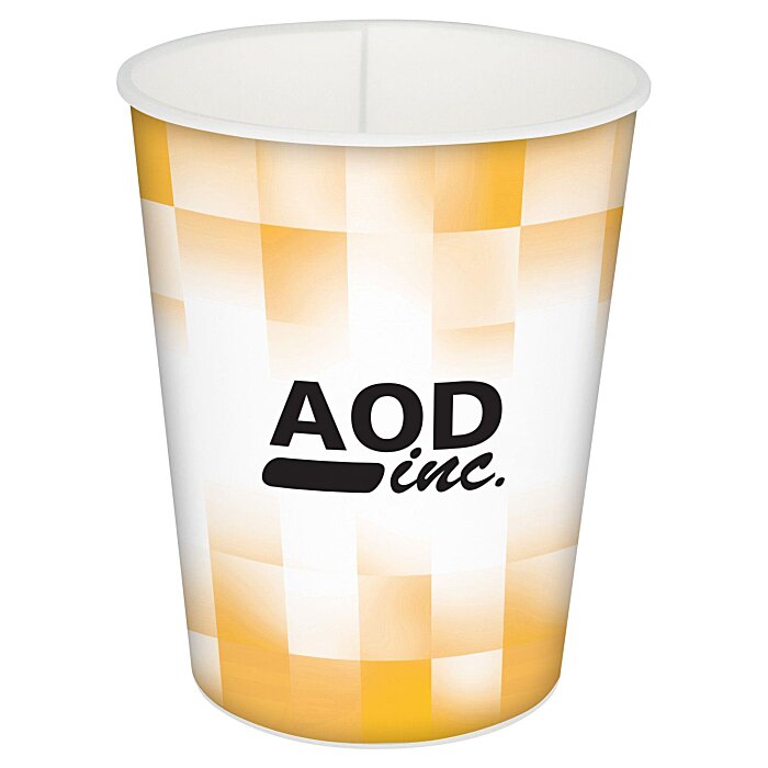 Custom Shaded Checkers Stadium Cup - 16 oz.