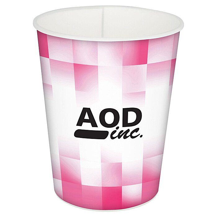 Custom Shaded Checkers Stadium Cup - 16 oz.