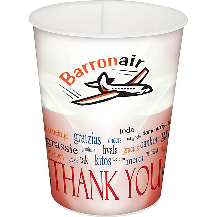 Custom Say Thanks Stadium Cup - 16 oz.