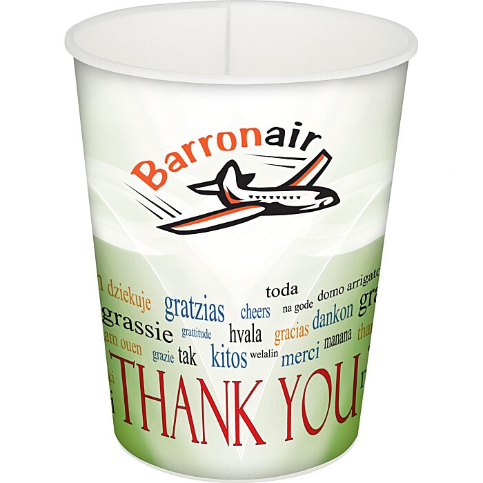 Custom Say Thanks Stadium Cup - 16 oz.