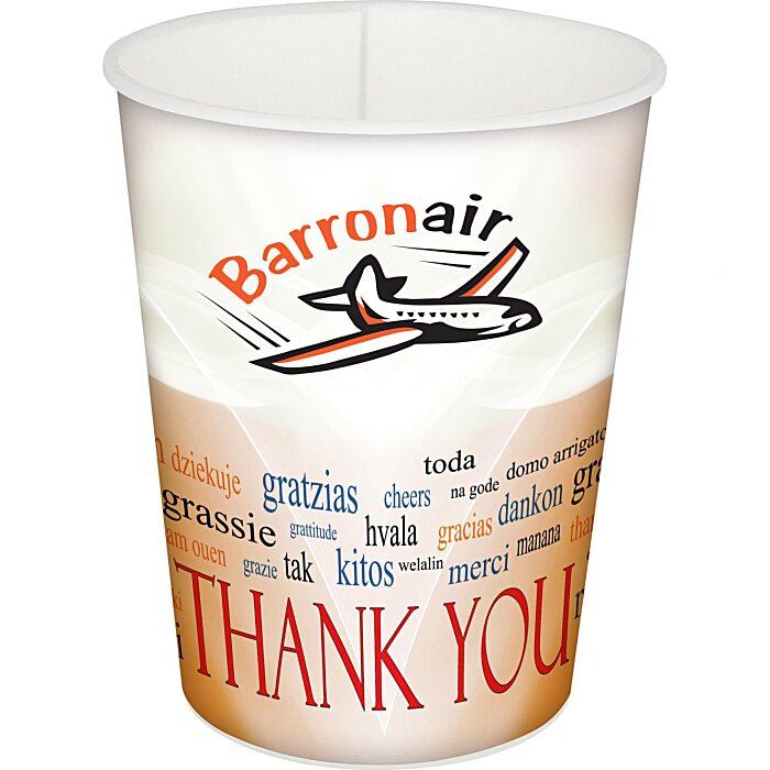 Custom Say Thanks Stadium Cup - 16 oz.