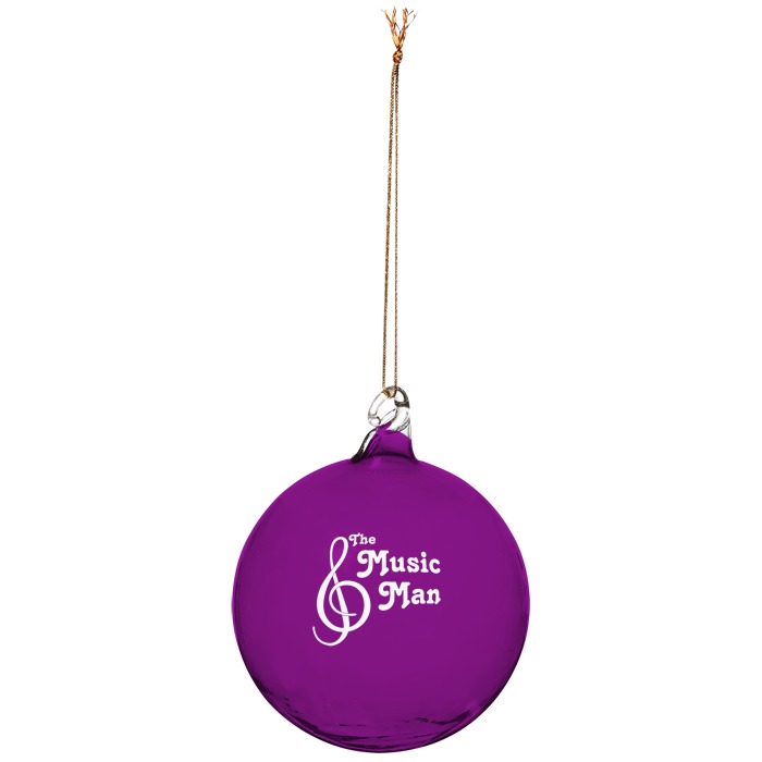 Custom Hand Blown Glass Ornament - 3