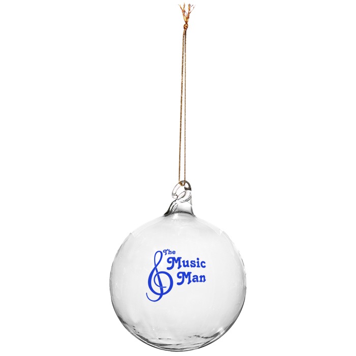 Custom Hand Blown Glass Ornament - 3