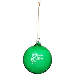 Custom Hand Blown Glass Ornament - 3
