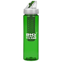 Custom Flip Out Infuser Colour Sport Bottle - 24 oz