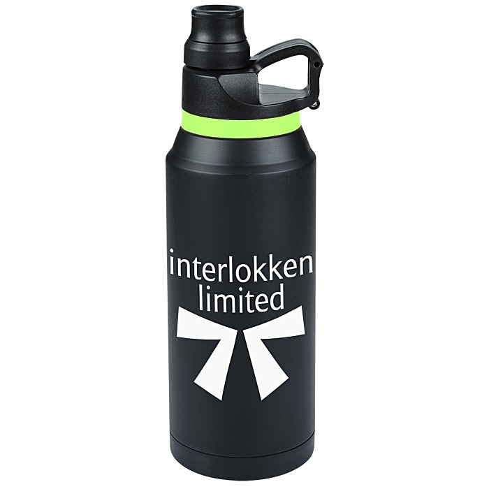Custom Sahara Stainless Vacuum Bottle - 32 oz
