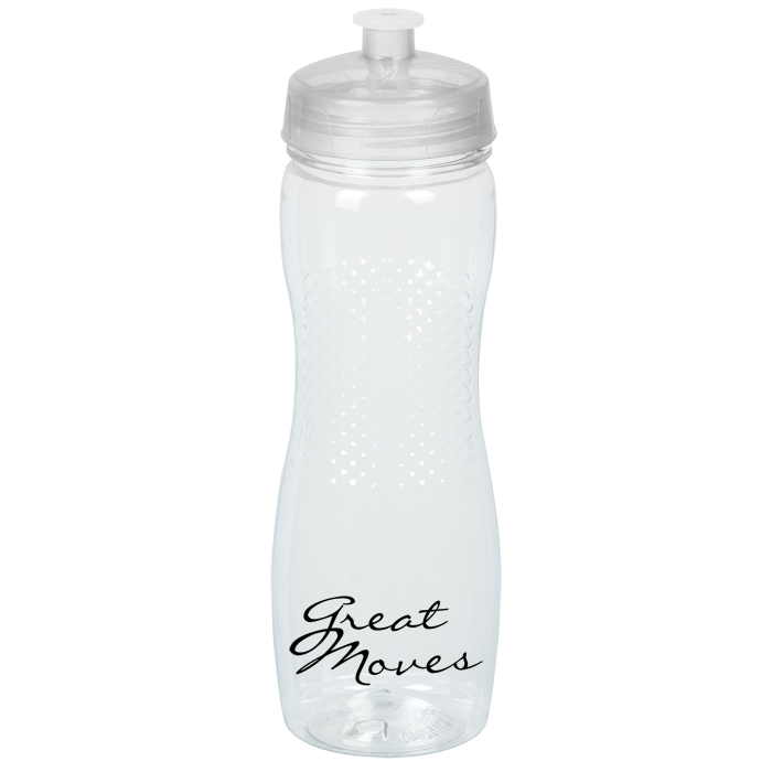 Custom Refresh Zenith Water Bottle - 24 oz - Clear