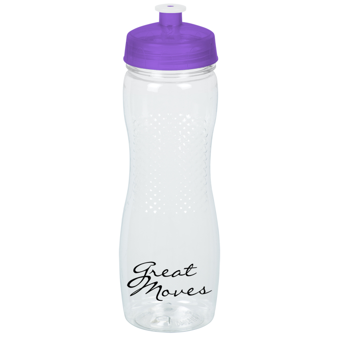 Custom Refresh Zenith Water Bottle - 24 oz - Clear