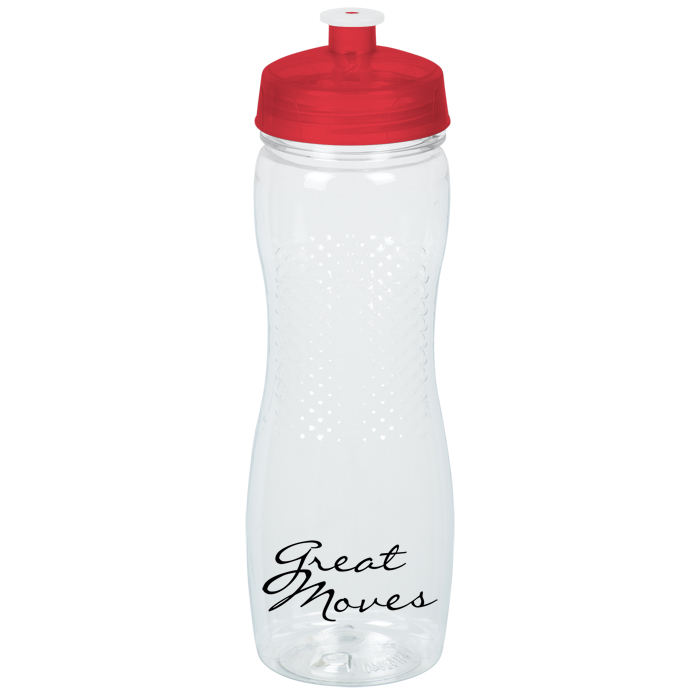Custom Refresh Zenith Water Bottle - 24 oz - Clear