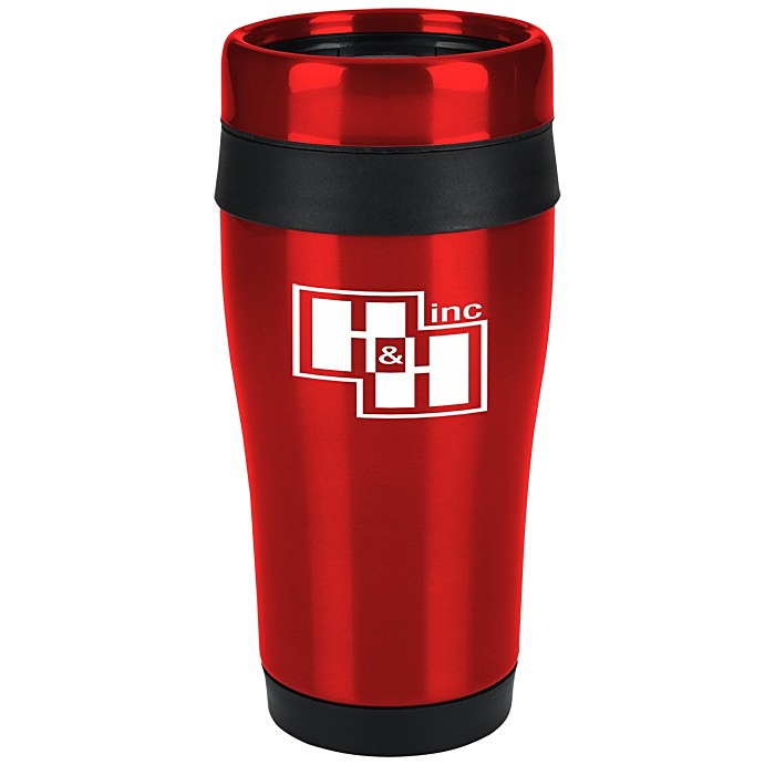 Custom Basic Colour Steel Tumbler - 16 oz.