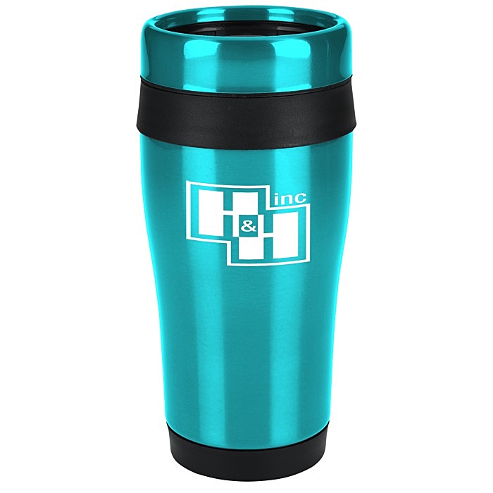Custom Basic Colour Steel Tumbler - 16 oz.
