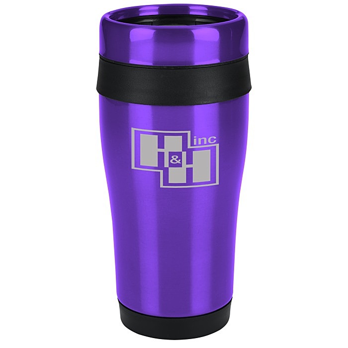Custom Basic Colour Steel Tumbler - 16 oz.