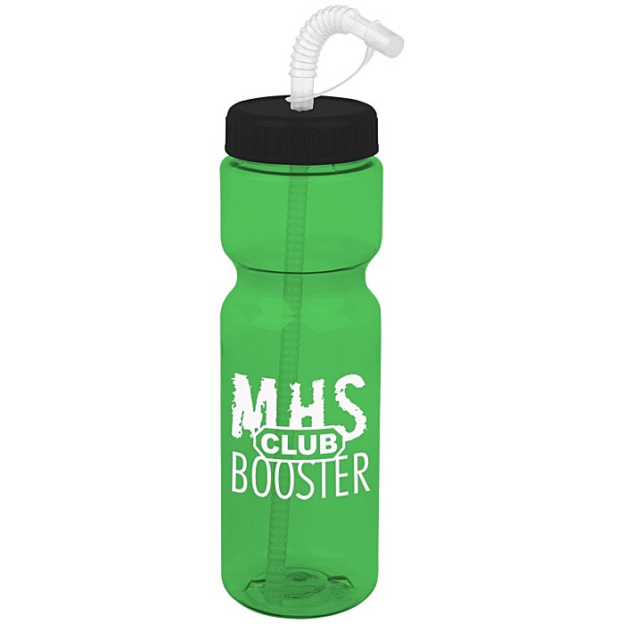 Custom Olympian Sport Bottle with Straw Lid - 28 oz