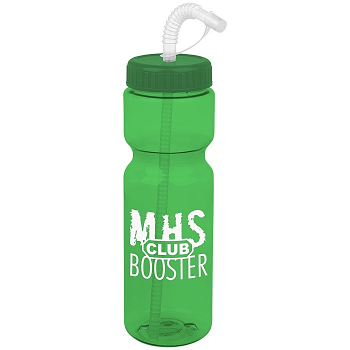 Custom Olympian Sport Bottle with Straw Lid - 28 oz